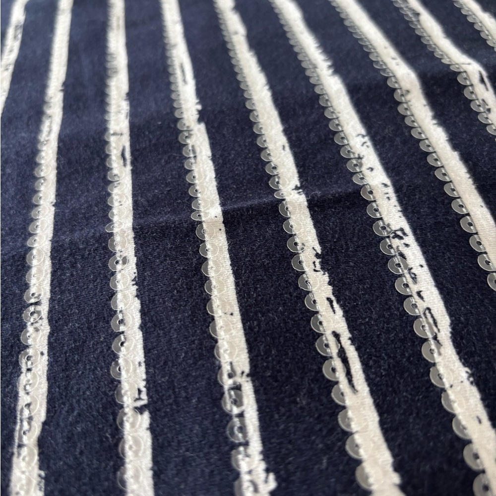 Ruby Rd. Navy and White Striped Tank - Picture 2 of 4